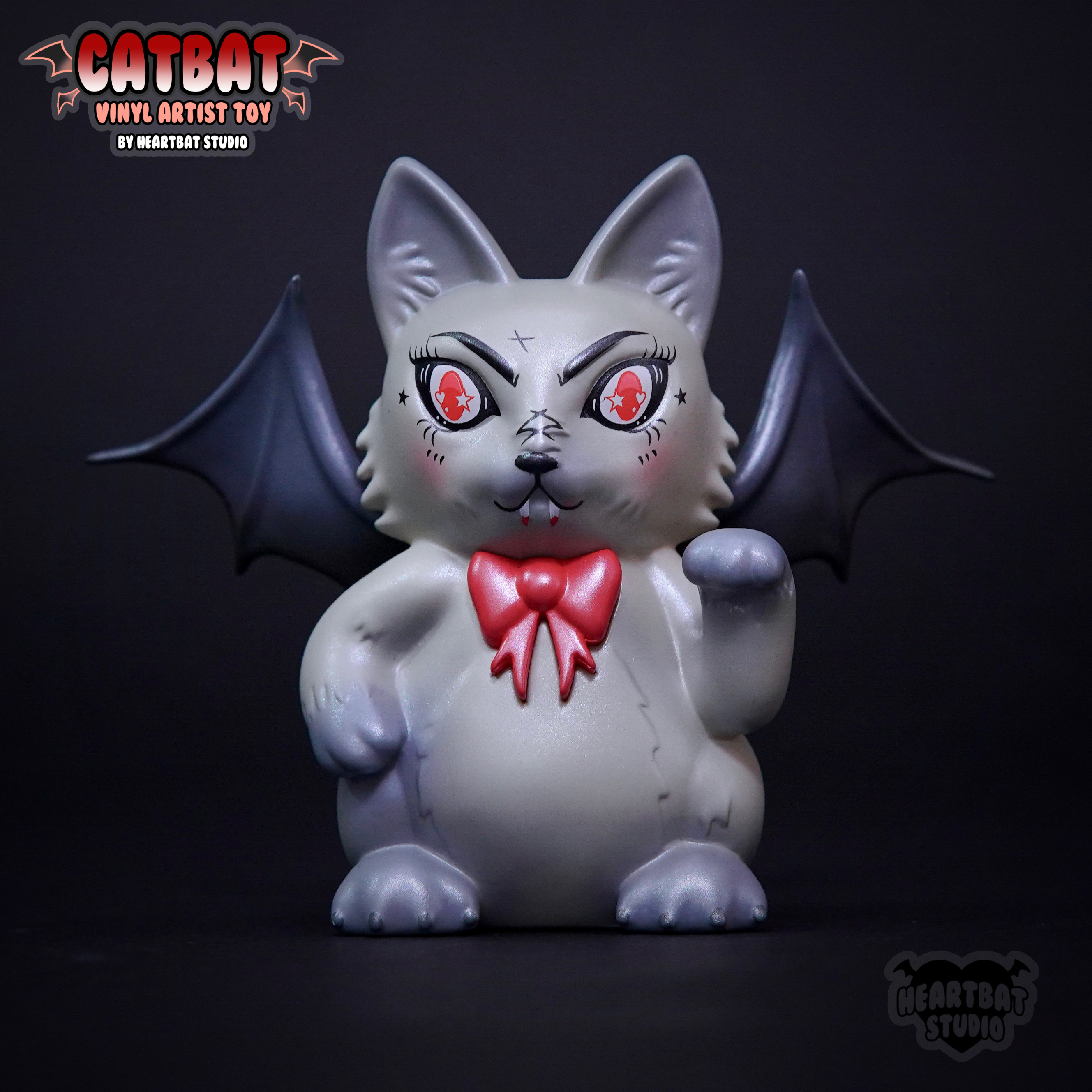 Vampire Catbat Colorway by Heartbat Studio