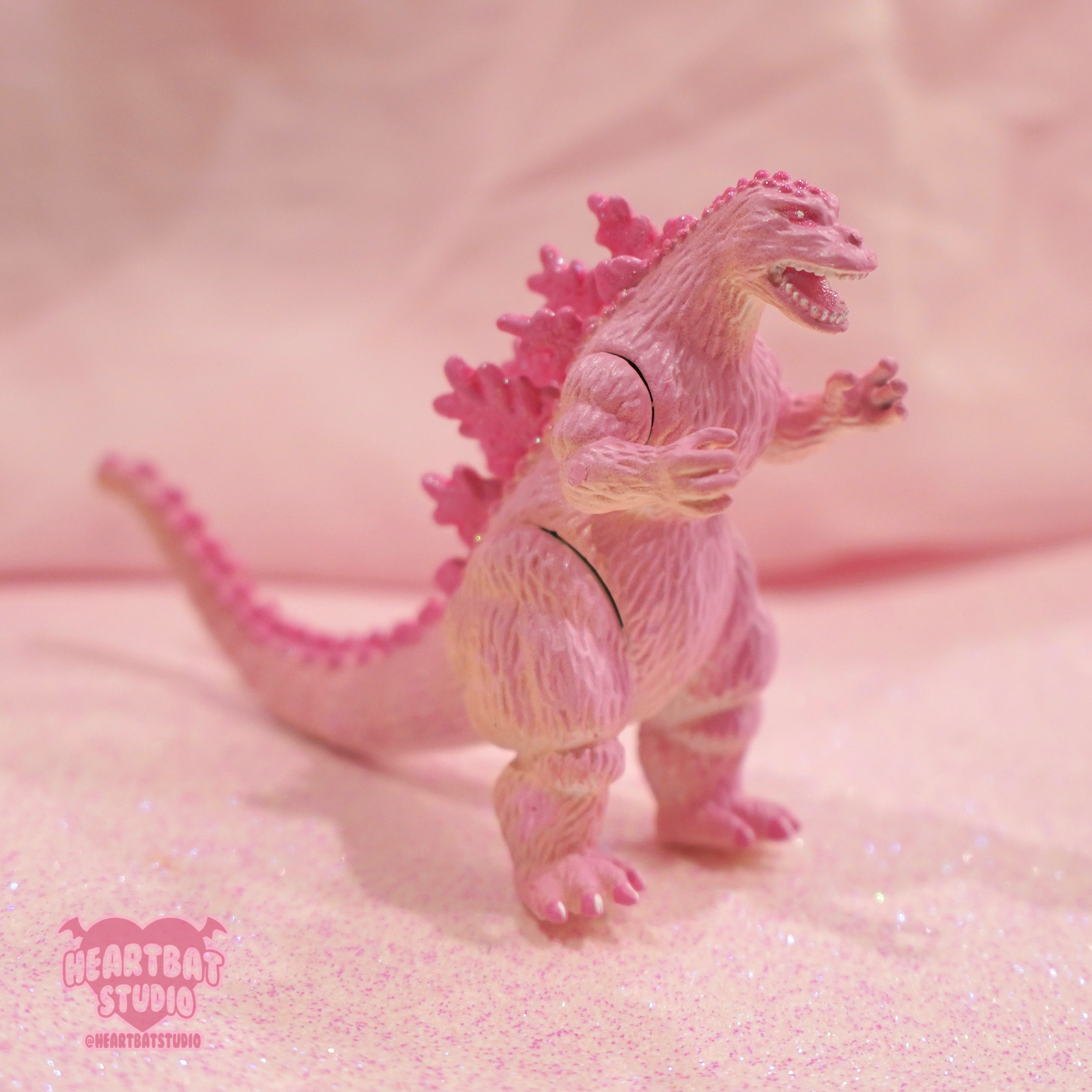 Pink Godzilla Custom by Heartbat Studio